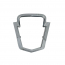 Hood Emblem Bezel - 1952-54 Ford Car  