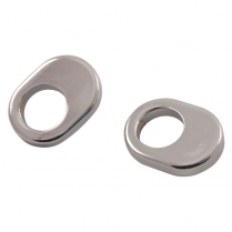 Windshield Wiper Pivot Shaft Bezels - 1952-54 Ford Car