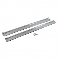 Door Scuff Plates - 2 Door - Pair - 1952-54 Ford Car  