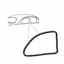 Quarter Window Seal - 1952-54 Ford Car  