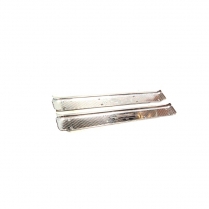 Door Scuff Plates - 4 Door Rear - Pair - 1952-54 Ford Car  