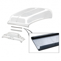 Hood Radiator Seal Retainer - 1953-56 Ford Truck    
