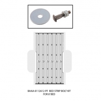 Bed Strip Bolt Kit - Plain Finish - 1953-60 Ford Truck