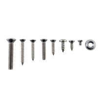 Interior Trim Screw Kit - Stainless - Convertible - 1953 Ford Car  