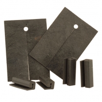 Radiator Splash Shield Pad Set - 1955-56 Ford Car  