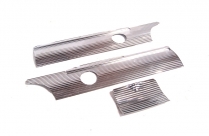 Back Finish Panel Set - Aluminum - 1960 Ford Car  