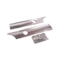 Back Finish Panel Set - Stainless - 1960 Ford Car  