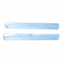 Door Scuff Plates - 2 Door - Pair -Galaxie - 1960 Ford Car  