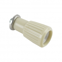 Cigar Lighter Knob - White - 1960-63 Ford Car  