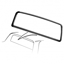 Back Glass Seal - 1960-65 Ford Falcon Ranchero