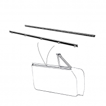 Door Glass Anti-Rattlers - Ranchero - 1960-62 Ford Car