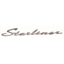 Fender Script - Chrome - "Starliner" - 1961 Ford Car  