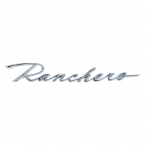 Fender Script - Chrome - "Ranchero" - 1960-65 Ford Car  