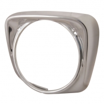 Headlight Door - Aluminum - LH - 1961-66 Ford Truck