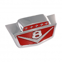 Hood Emblem - V8 - 1961-66 Ford Truck