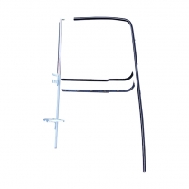 Door Glass Anti-Rattler Kit - 1961-66 Ford Truck