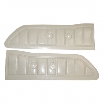 Door Panel - White - Pair - 1961-66 Ford Truck