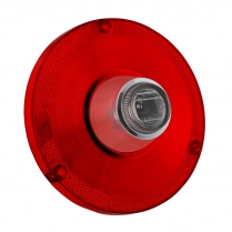 Taillight Lens - with Backup Lens - 1962 Ford Fairlane, 63 Ford Falcon