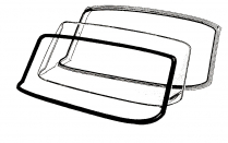 Windshield Seal - All except Hardtop - 1962-65 Ford Fairlane