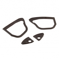 Outside Door Handle Pads - 1962 Ford Car  