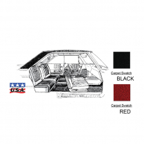 Carpet - 1960-68 Ford Galaxie Car - Drop Ship Item**