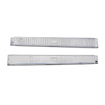 Door Scuff Plates - 2 Door - Pair - 1963-64 Ford Galaxie, 1963-64 Mercury Car