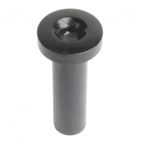 Door Lock Knob - Black - Plastic - 1958-64 Ford Car