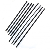 Door & Quarter Window Glass Anti-Rattler Kit - 2 Door Hardtop - Falcon - 1963-65 Ford Car  