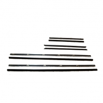 Door & Quarter Window Glass Anti-Rattler Kit - Convertible - Falcon - 1963-65 Ford Car  