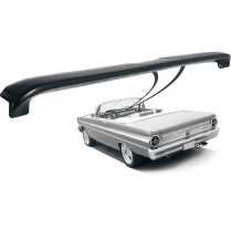 Dash Pad - Padded Black - 1964-65 Ford Car  