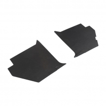 Under Dash Kick Panels - Black - Convertible - 1964-65 Ford Falcon Car