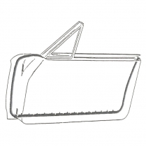 Door Seal Kit - Thunderbird - Hardtop & Convertible - 1964-66 Ford Car