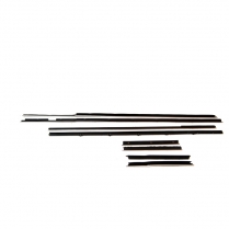 Door & Quarter Window Glass Anti-Rattler Kit - 2 Door Hardtop - Thunderbird - 1964-66 Ford Car  