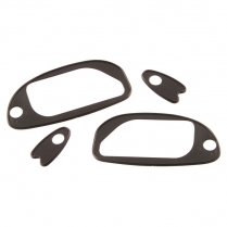 Outside Door Handle Pads - 1964-66 Ford Car  