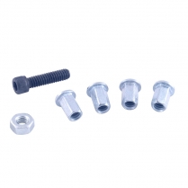 Tailgate Handle Mounting Plate Crush Nuts - 1964-72 Ford Trucks, 1966-77 Ford Bronco