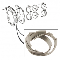 Headlight Door Pad - 1965 Ford Car
