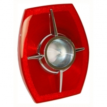 Taillight Lens - FoMoCo Script - Galaxie Series - 1965 Ford Car