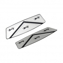 Hood Ornament Decal Insert - 1965 Ford Galaxie