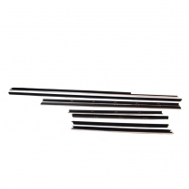 Door & Quarter Window Glass Anti-Rattler Kit - 2 Door Sedan - Galaxie - 1965-66 Ford Car  