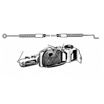 Heater Control Cable Set - 3 Pieces - 1964-66 Ford Car