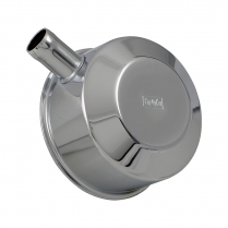 Oil Filler/Breather Cap - Push On - Chrome - 1965-70 Ford Truck, 1966-77 Ford Bronco, 1964-70 Ford Car