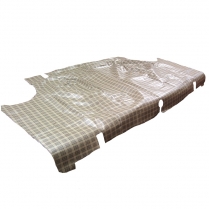 Trunk Mat Cloth - Plaid - 1966 Ford Car