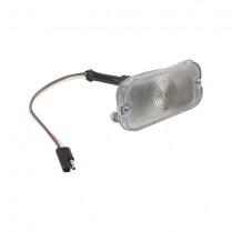Parking Light Assembly - Clear Lens - RH or LH - 1966-68 Ford Bronco