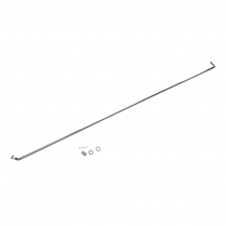 Hood Prop - Polished Stainless - 1966-77 Ford Bronco