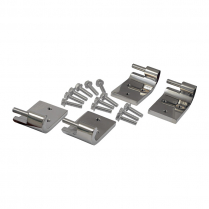 Removable Door Hinge Set - Stainless Steel - 1966-77 Ford Bronco