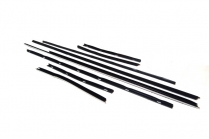 Door & Quarter Window Glass Anti-Rattler Kit - Convertible - Galaxie - 1967 Ford Car  