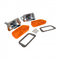 Parking Light Housing & Lens Kit - 1967-69 Ford Truck