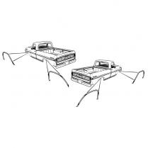 Wheel Opening Molding Set - 1967-72 Ford Truck