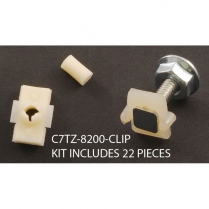 Grille Molding Clip Kit - 1967-77 Ford Bronco