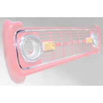 Radiator Grille Opening Molding - RH - 1967-77 Ford Bronco